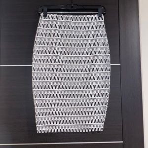 MIDI pencil high waisted skirt